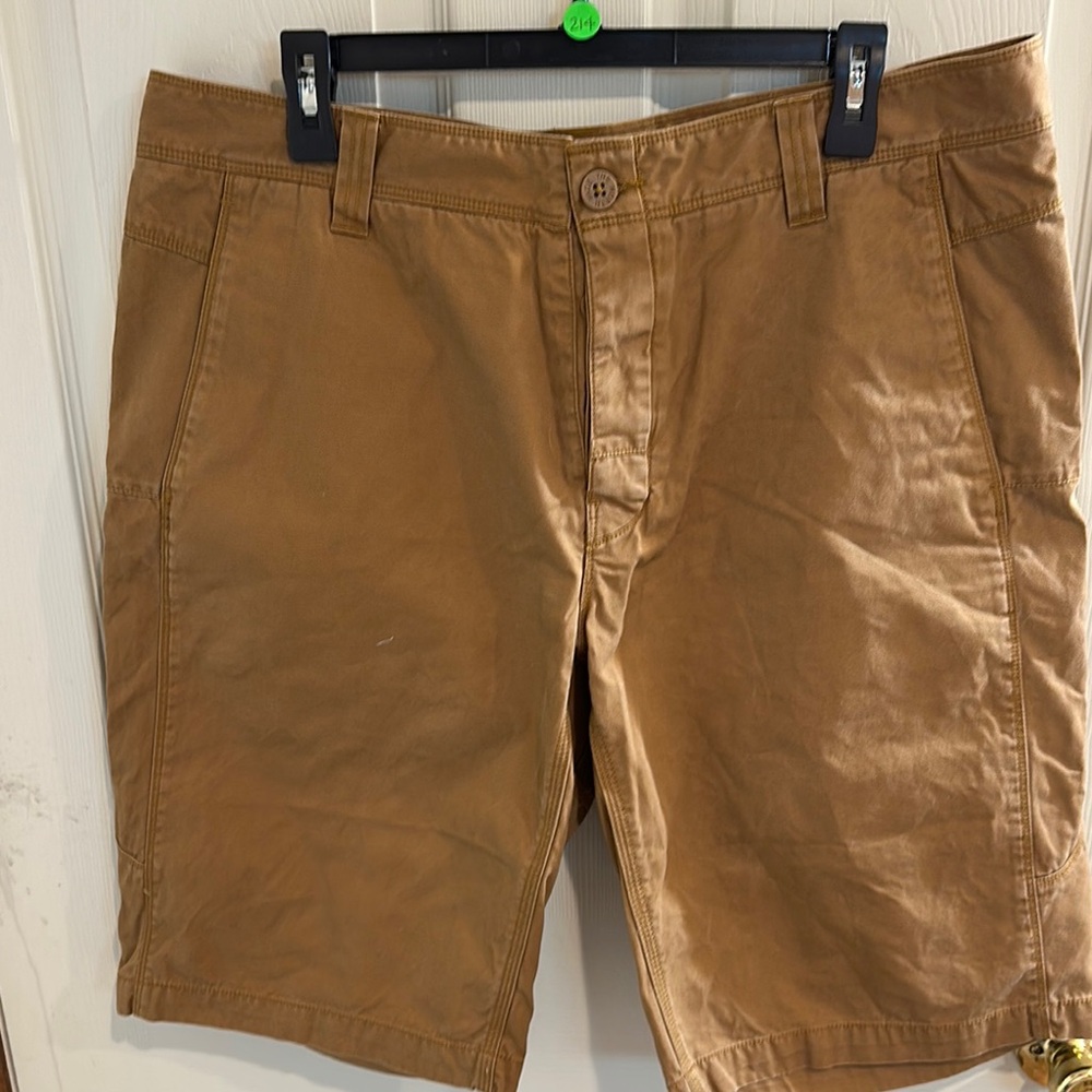 The North Face Tan Flat Front Shorts